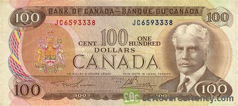 How Much Is 100 Canadian Dollar